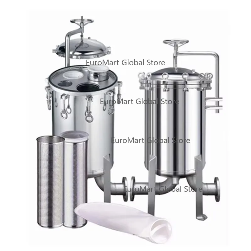 Filter Bag Type Stainless Steel High Efficiency Pre Filtration Oil Filter with Housing for Edible Oil