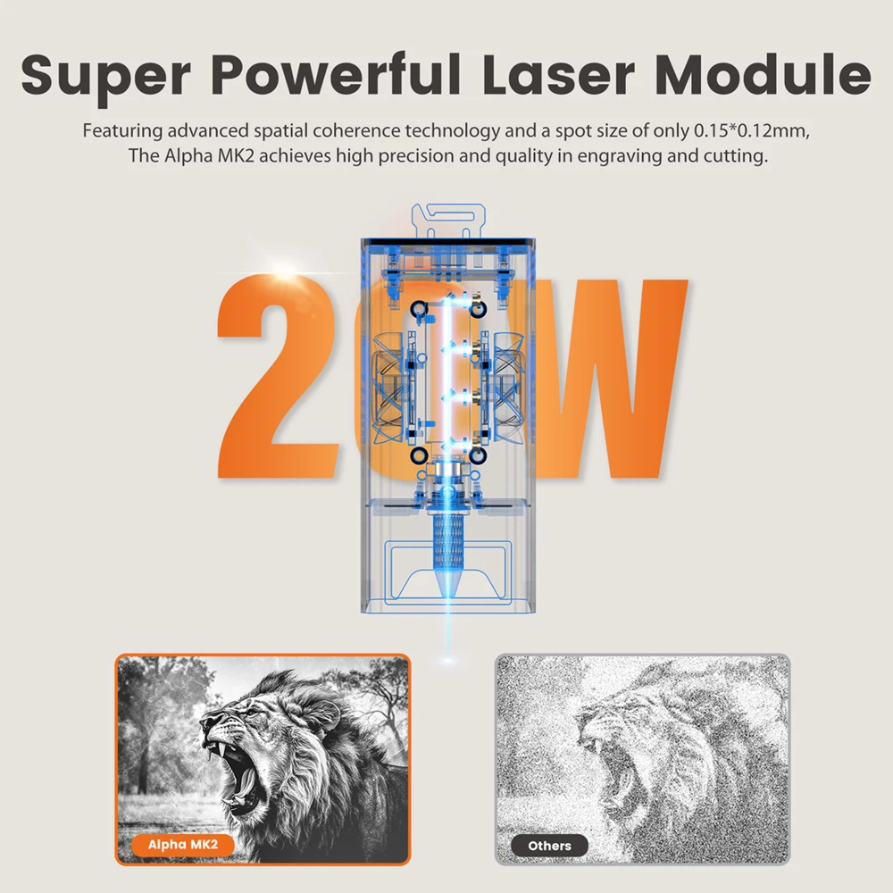 Algola ser 20W Diy Diode Engraver Home Use Cheap Fiber L as er Engraving Machine For Metal Material incisore las er