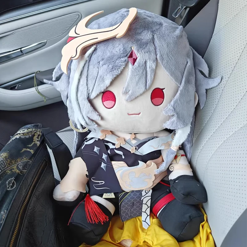 

Game Honkai Impact 3 Fu Hua Herrscher of Sentience Plush Doll Stuffed Sitting Toy Plushie Anime Soft Huge Figure 40cm Large Size