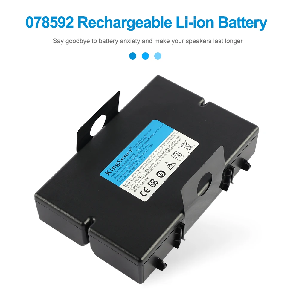 078592 789175 Wiederaufladbarer Li-Ionen-Akku für BOSE S1 Pro Bluetooth-Lautsprecher 789175-0110 789175-0100 789175-0010 4INR19/66-2 – Detail 1
