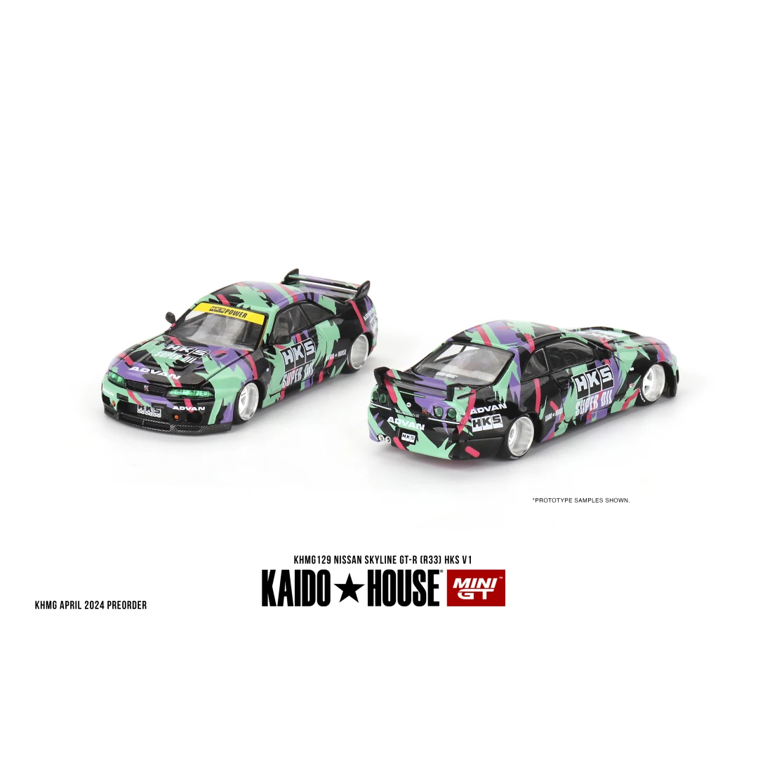 

Kaido House + MINIGT Skyline GT-R (R33) HKS 129