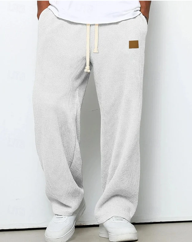 sweatpants men fall Unisex Autumn Winter Gym Workout Jogger Pants Elastic Waist Streetwear Trousers for Men Women Running Sports