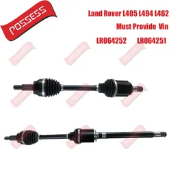 Front Axle Drive Shaft Assembly With Constant Velocity Universal Joint For Land Rover Range Rover Discovery 5 L405 L494 L462