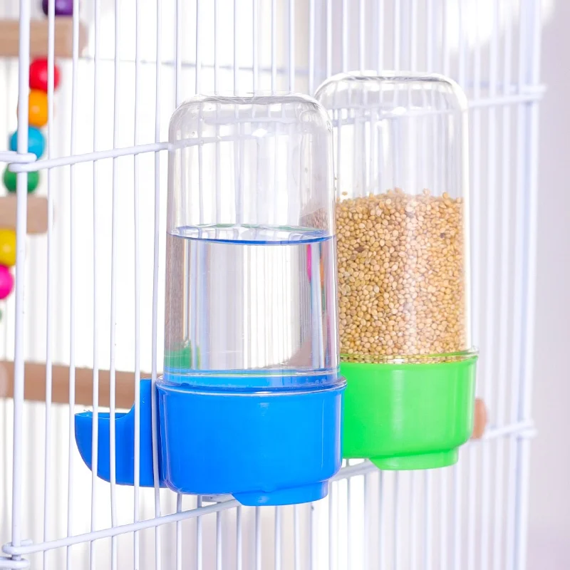 Cheap 200ml Clear Bird Water Dispenser Bird Cage Water Dispenser Feeder