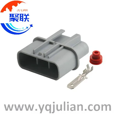 Auto 3pin plug male of QLW-A-3F-GR QLW-A-3F car motor plug electrical cable harness connector with terminals and seals