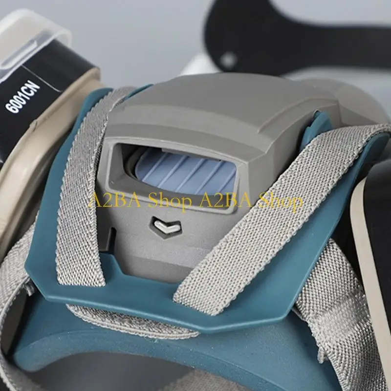 A2BA Protective Face with Filter Box & Sponge 13cm for Industrial Safety Work