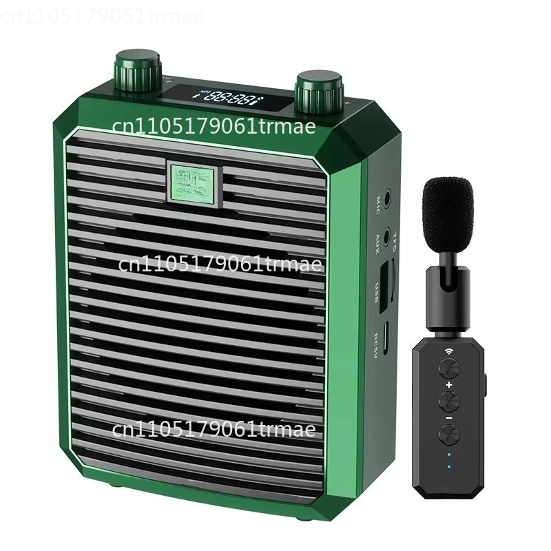 Professional Teacher Speech Amplifier, Multifunction Speaker with Wireless Lapel Microphone