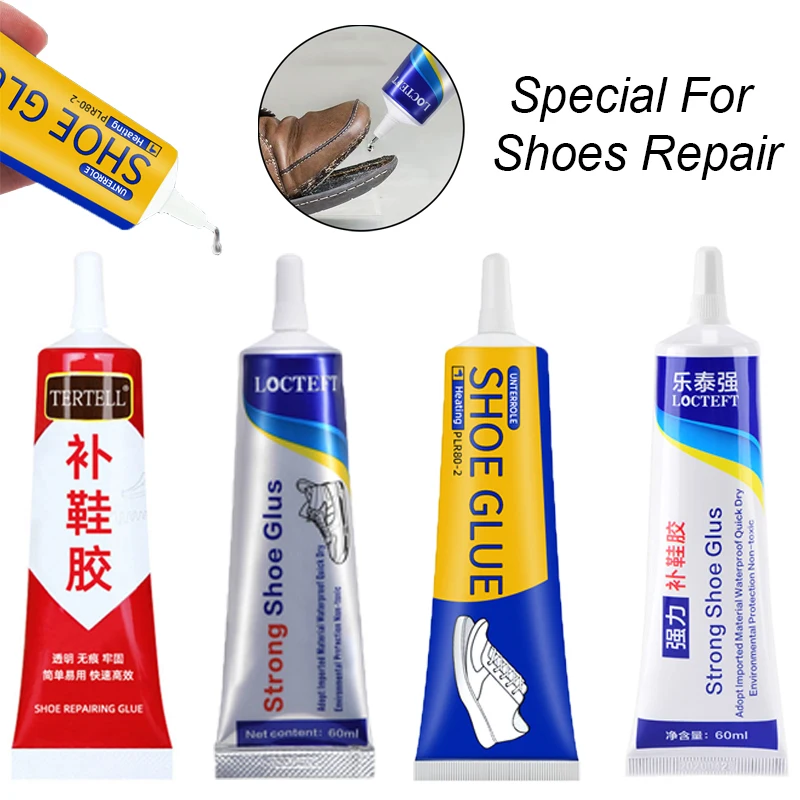 Super Strong Shoes Repair Glue Waterproof Adhesive No Stick Hand Sneakers Rubber Leather Sole Special Glue Fix Mending Liquid