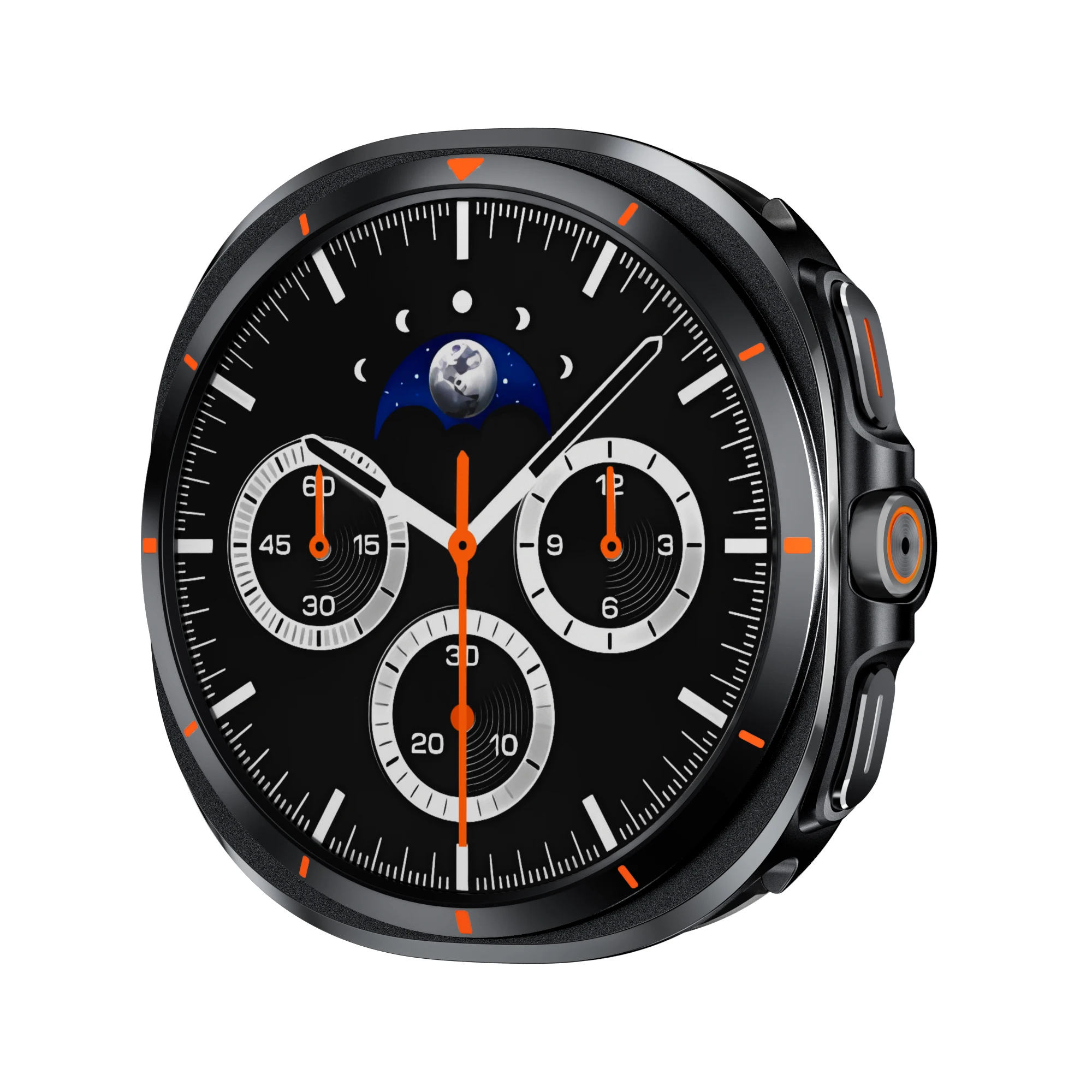 Robustes Gehäuse, kompatibel mit Samsung Galaxy Watch 8 40 mm 44 mm, mit rückseitiger Abdeckung, Metallstoßstange, ultradünne, stoßfeste Schutzhülle – Detail 15