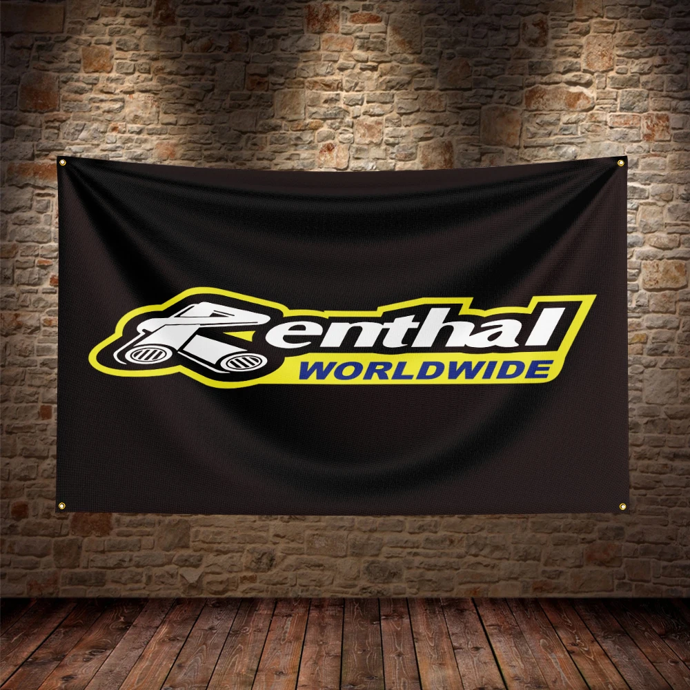 3X5Ft Renthals Flag Polyester Printed Car Banner For Decor