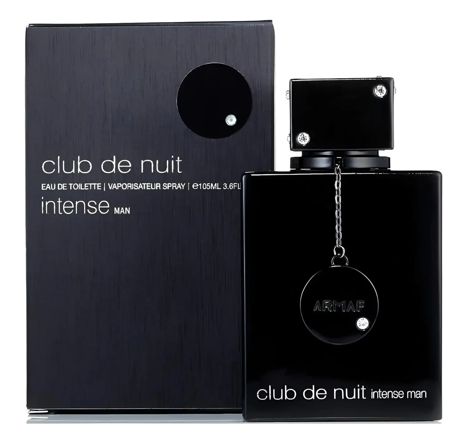 Armaf Club de Nuit Intense - رائحة عطرية جريئة للرجال، إسقاط قوي وطويل الأمد، 3.6 أونصة