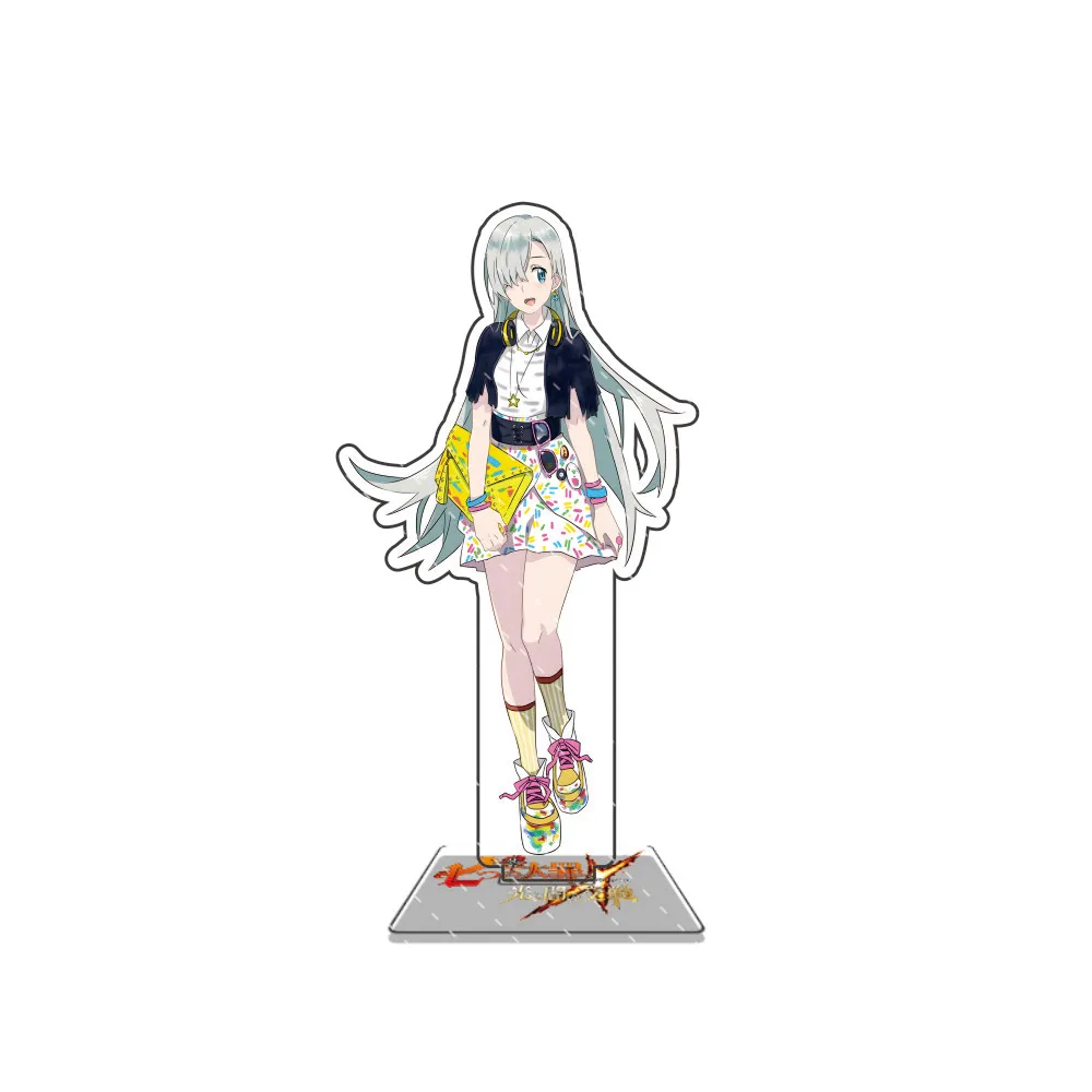 Anime The Seven Deadly Sins 15cm Acrylic Stand Model Figure Cosplay Plate Holder Topper Fans Christmas Desk Decor Gift - view 4