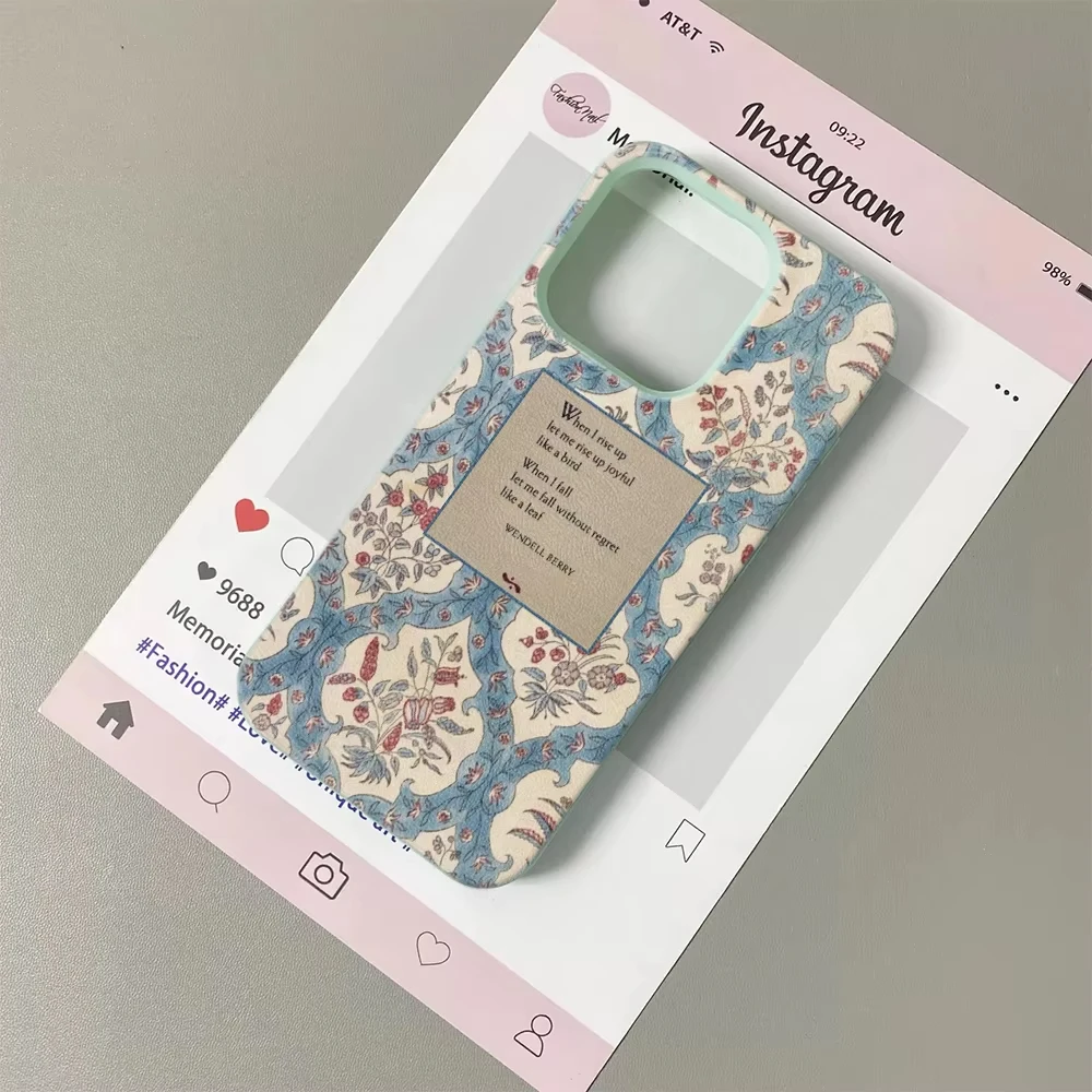 Чехол для телефона в винтажном – обзор и цена Vintage Floral Pattern Soft Case