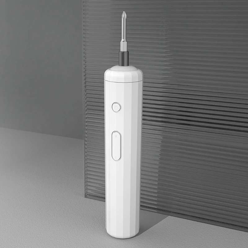 Cacciavite elettrico, strumento di riparazione cacciavite elettrico di precisione magnetico automatico con luce a LED per telefono, orologio, Laptop