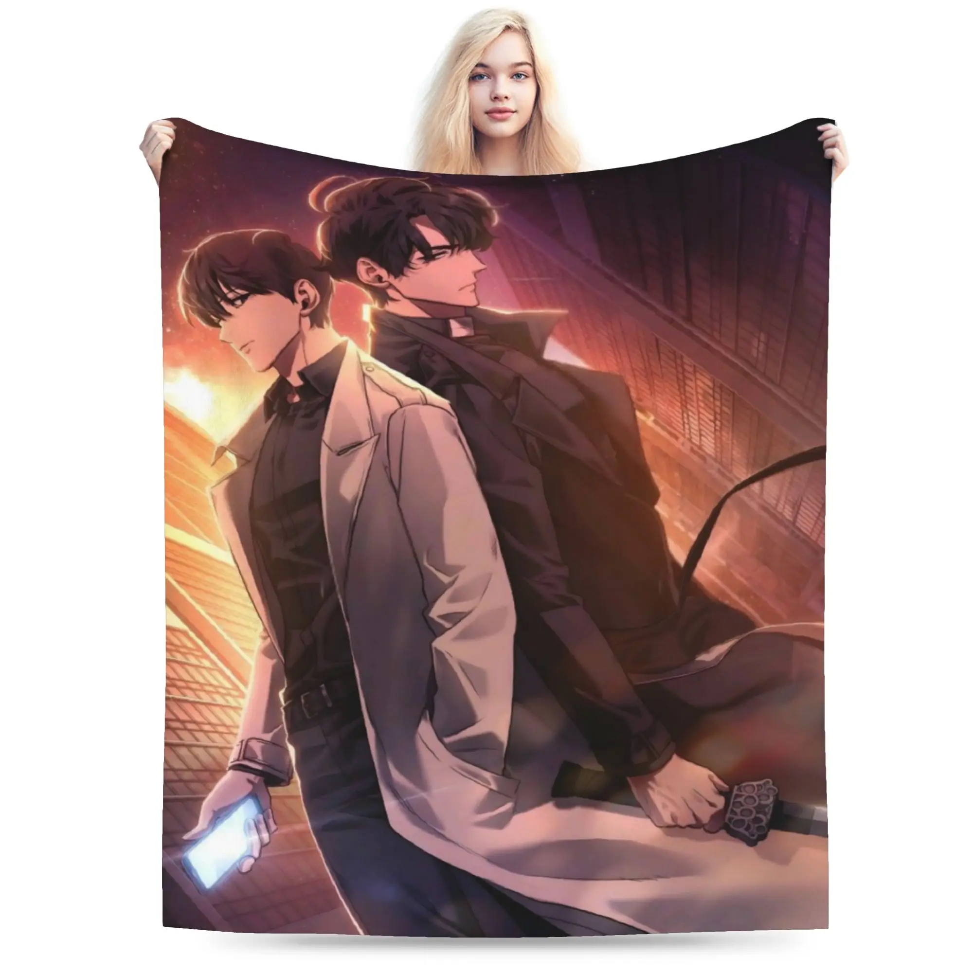 Comfortable Novel Omniscient Reader Viewpoint  Blanket Stuff Room Decorative  Throws And Blankets Super Soft Flannel for Couch