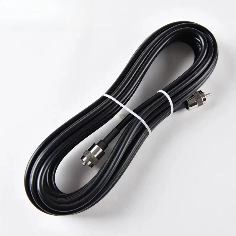 Marine Glass Antenna 1.2 Meters Antenna with Feeder (-5) with Clip AIS VHF