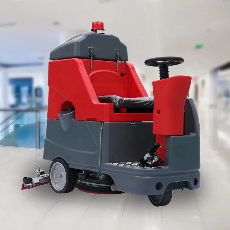 Automatic Floor Scrubbing Machine Commercial Cleaning Machine Industrial Factory Workshop Cleaning Machine Equipment view 4