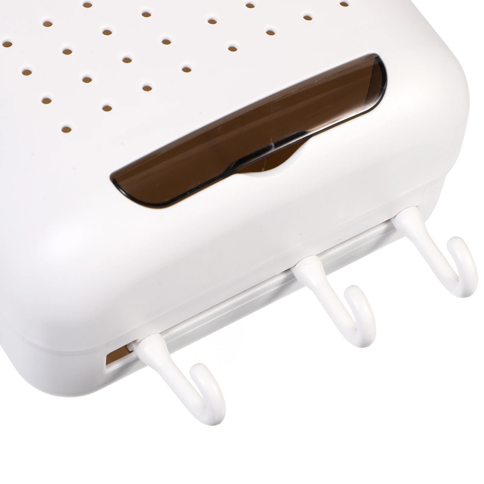 

WallMounted Chopstick Cage Silverware ganizer Utensil Rack PunchFree Holder Kitchen White HighLoad PreventFall ABS Material