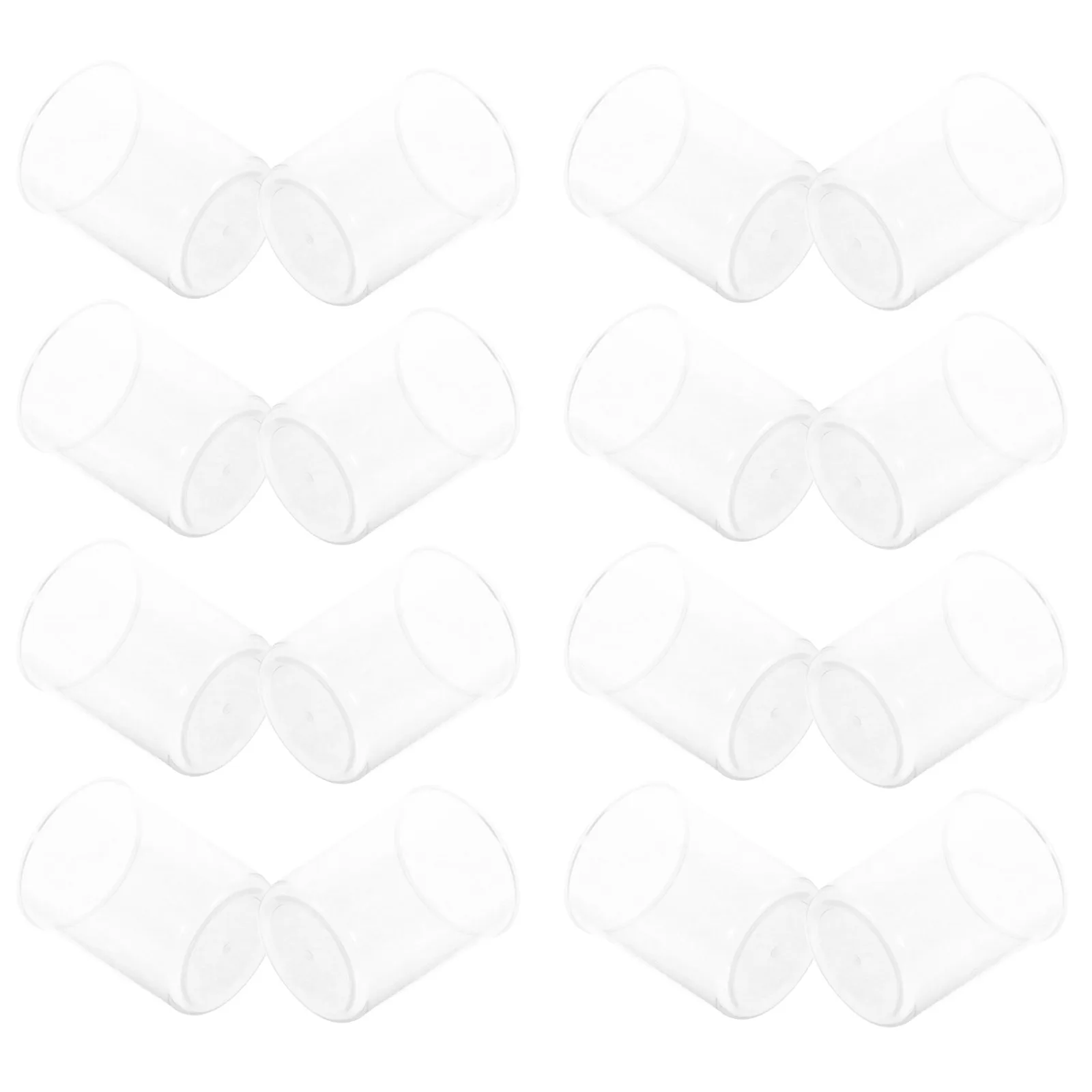 

Набор из 30 лабораторных мерных стаканов из прозрачного АБС-пластика с градуировкой для точных измерений в научных экспериментах и образовательных лабораториях