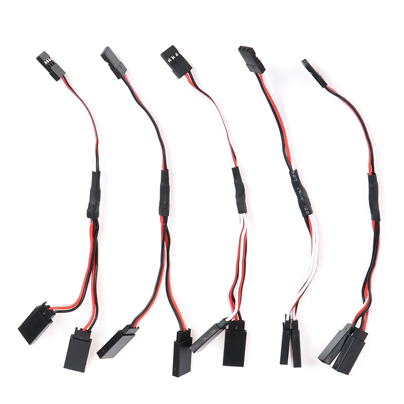 Hot sale 5Pcs/pack 15cm Y Style Servo RC Extension Lead Wire Cord Cable For JR Futaba