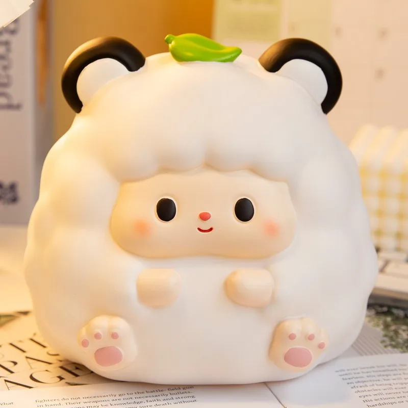 

Cartoon Cute Money Boxes Cream Accent Luxury Design Modern Aesthetic Saving Vintage Piggy Bank Storage Tirelire Home Products