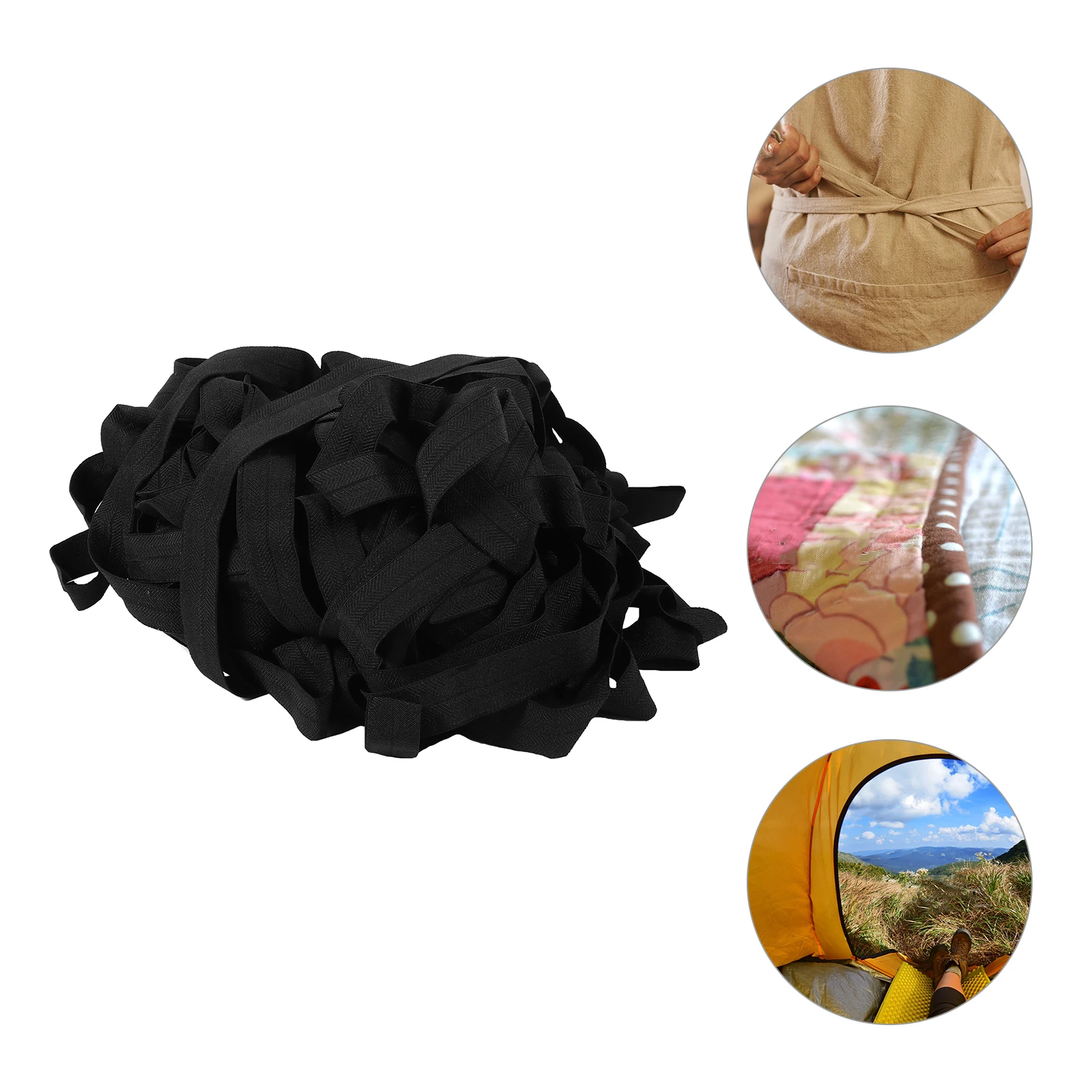 

70 Yards Double Fold Bias Tape For Sewing Quilting Binding Seaming Hemming Sturdy Durable Hand Washable Sewing Kit Gift