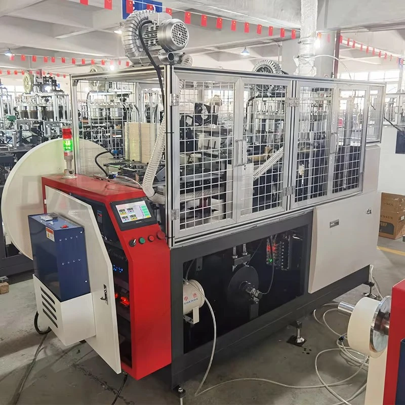 Mesin Pembuat Cup Paper Cup Sepenuhnya Otomatis 120 Pcs Per Menit