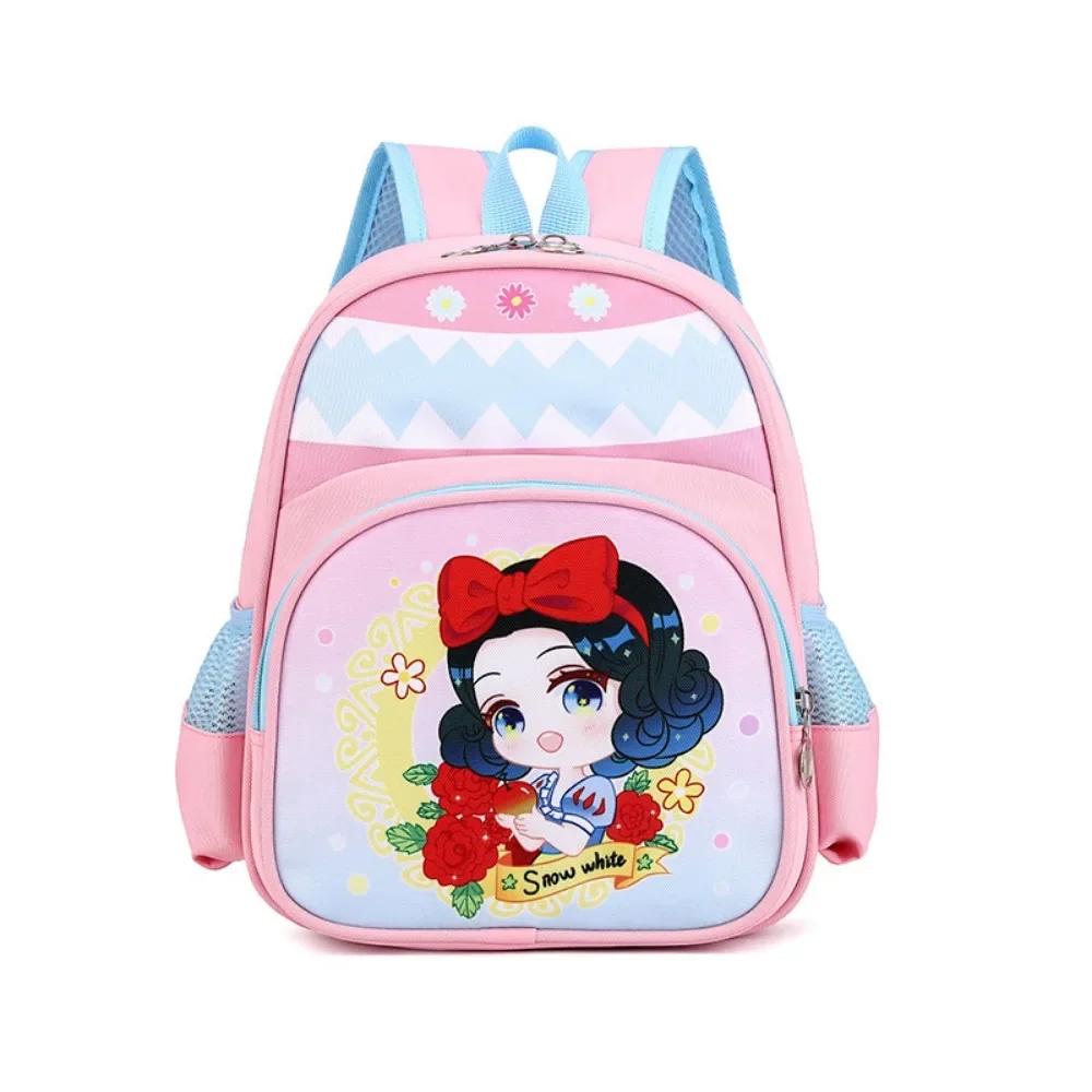 New Cartoon Cute Snow White School Backpack for Children in Grades 1-6 Large Capacity Comfortable Breathable Kids Backpack Gifts