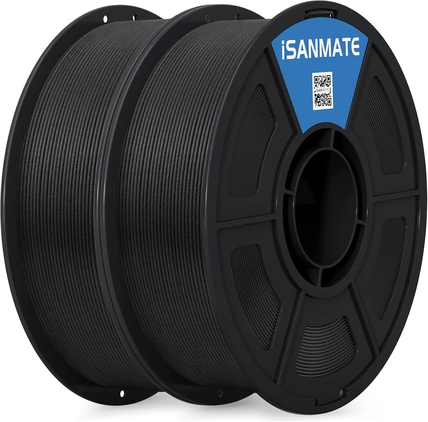 

ASA CF 3D Printer Filament 1.75mm, Carbon Fiber Reinforced, UV/Weather Resistant, Tough & Durable, 2kg (Black+Black)