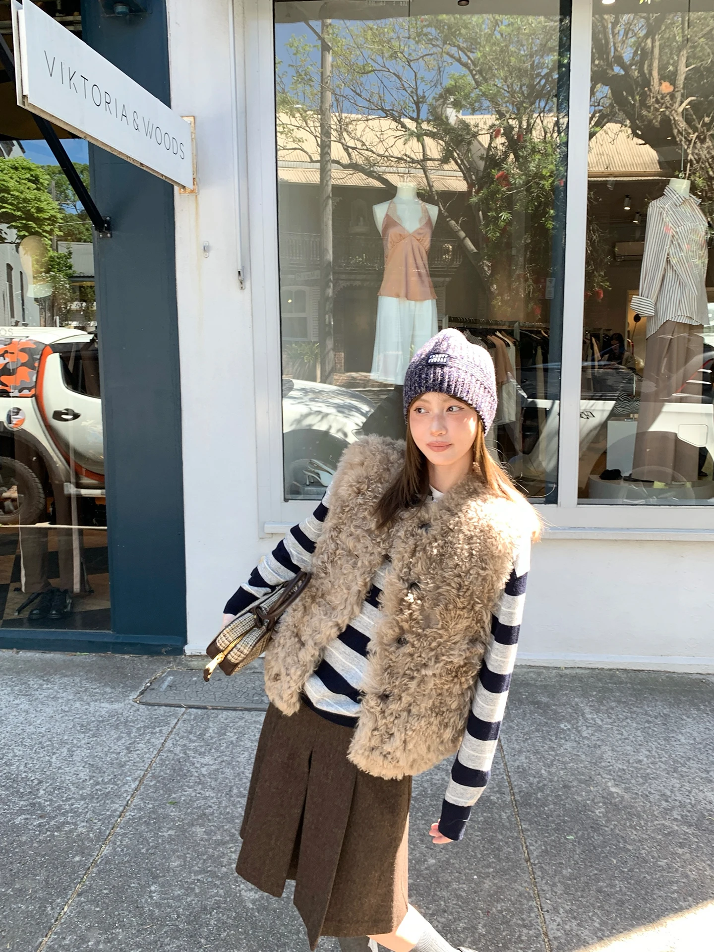 

Женский осенний вязаный топ 3C Briti College в стиле ретро с полосками, цветными блоками, шерстяным воротником и молнией, универсальный, с длинными рукавами