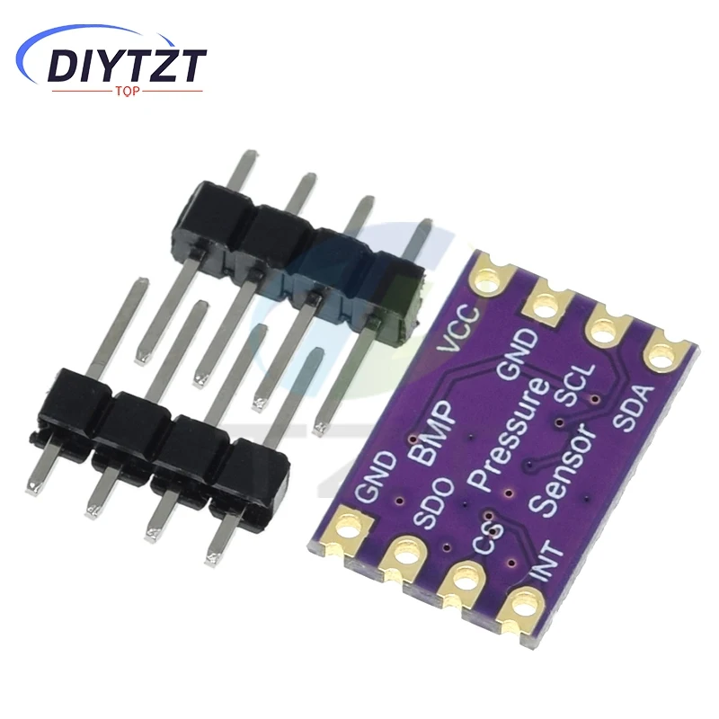 Módulos de sensor de pressão e temperatura atmosférica de alta precisão BMP580 TZT 2.0V-5.5V IIC SPI compatível com BME280 BMP388