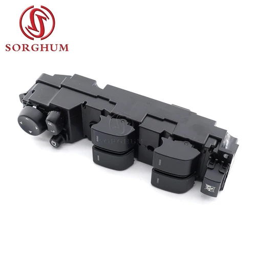 Imagen 2 del producto Regulador de Control de elevador de botón de interruptor principal de ventanilla eléctrica SORGHUM GS1E-66-350A GS1E66350A para Mazda 6 GH 2007-2013 9 + 12 pines