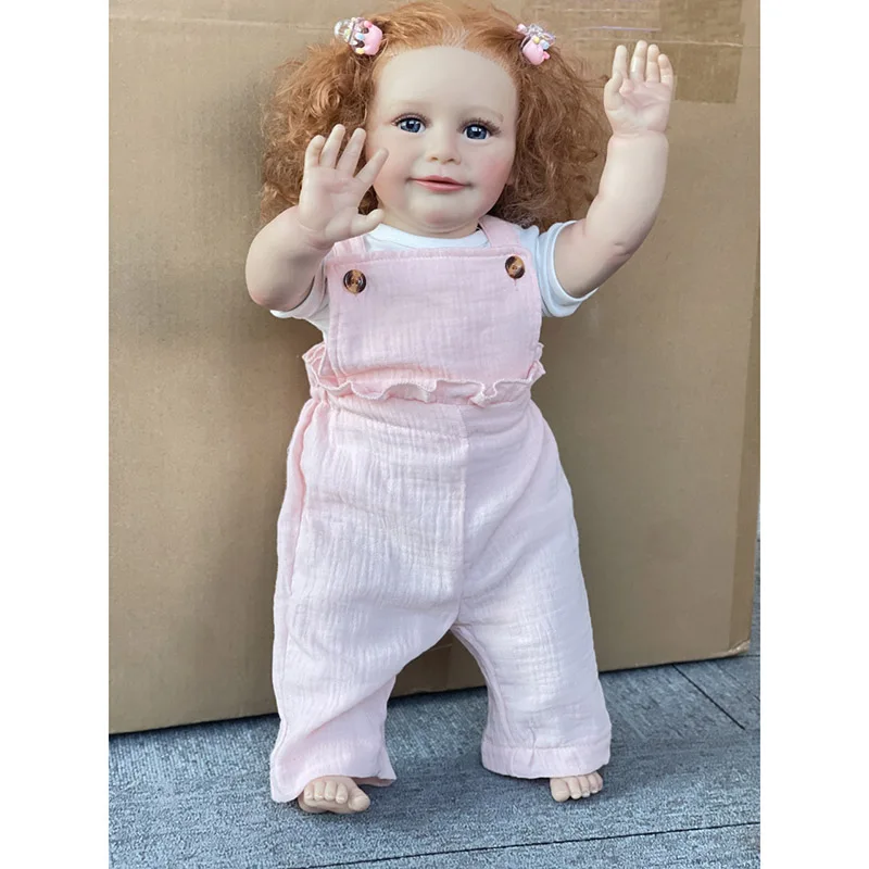 22INCH 55CM Zoe Reborn Toddler Baby Doll Handmade Real Looking Baby Dolls with Visible Veins muñeca Reborn juguetes para niños