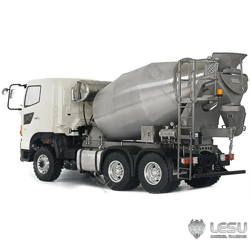 1/14 Truck model simulation metal toy 6*6 mixing truck engineering field snail car Tamiya LESU