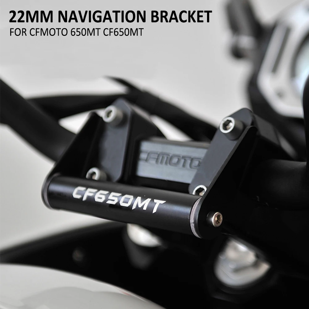 

Motorcycle GPS Phone Mount 22mm Navigation Plate Bracket Holder Stand Shockproof FOR CFMOTO CF 650MT 650 MT MT650 CF650MT