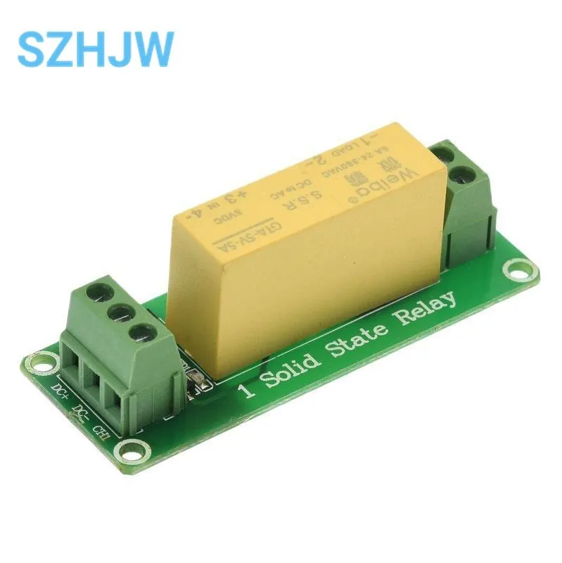 1 Channel 12V low-level Trigger DC Control AC Solid State Relay Module load 5A