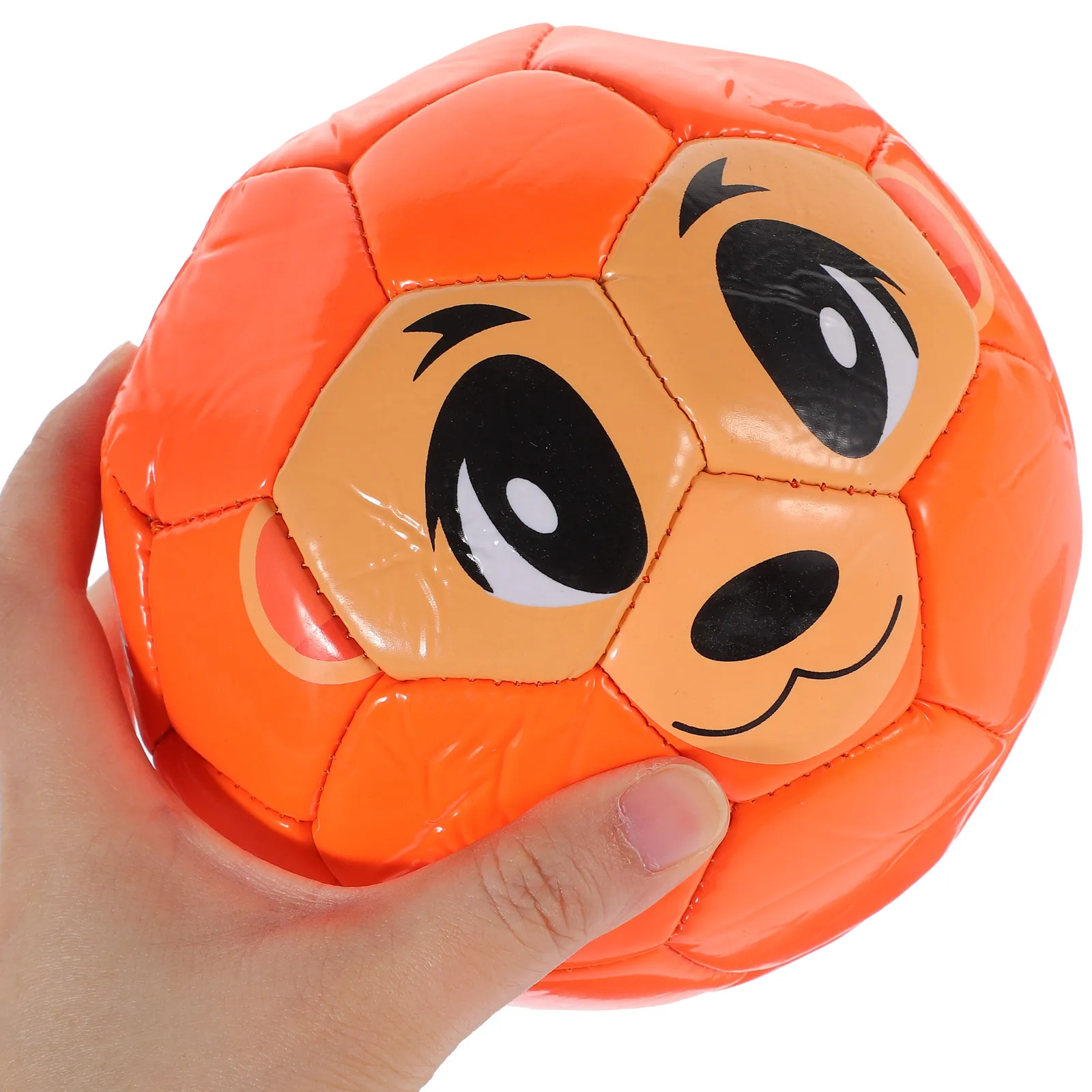 Futebol dos desenhos animados pequenas bolas de futebol crianças macias para treinamento crianças brinquedo jogo criança indoor