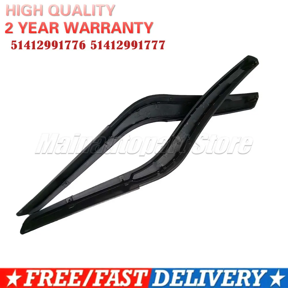 51412991776 Car Interior Door Handle Cover for BMW X1 E84 2010-2013 2014-2016 Car Door Handle Protector 51412991777