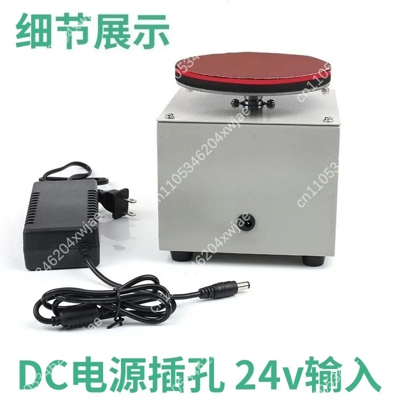 4 5 6 Inch Bench Grinder Polisher Sander Variable Speed Electric Sanding Disc Kit for Wood Metal Jewelry DIY