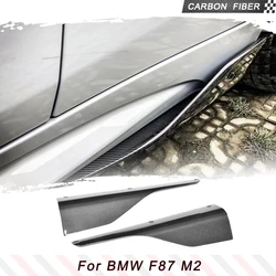 Carbon Fiber / FRP Side Skirts Splitters Cupwings Winglets For BMW 2 Series F87 M2 M2C Competition 2016 - 2020 Canards Apron