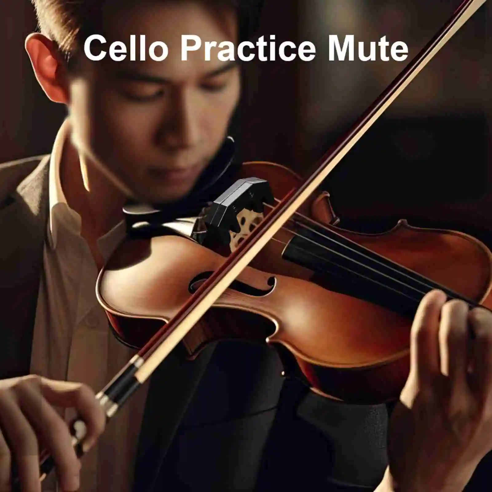 Cello Practice  Cello Practice  Metal Silencer Music Instrument Cello Replacement Parts for Late Night Cello Practicing