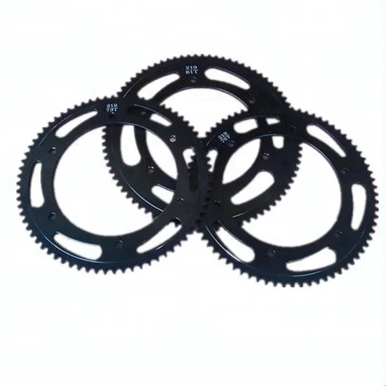 CNC machined 7075 aluminum alloy racing kart 219 pitch sprockets