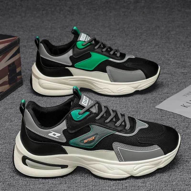 2025 Men's Must-Haves! Breathable Mesh Walking Shoes - Ideal for outdoor jogging and casual wear running shoes image 2