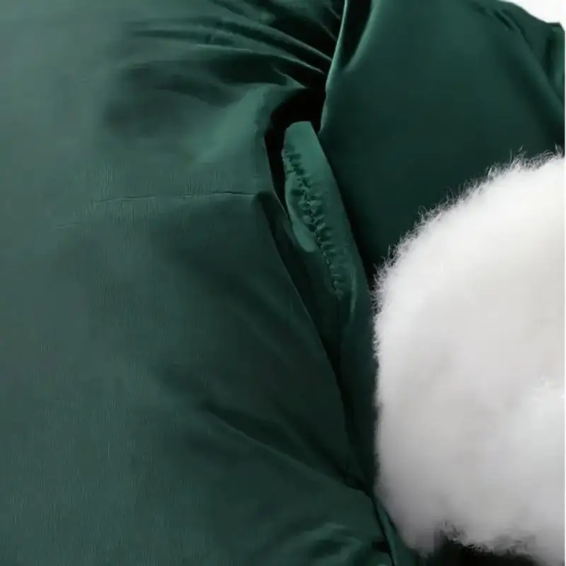 1 قطعة وسادة وسادة الخبز الأخضر الداكن #2