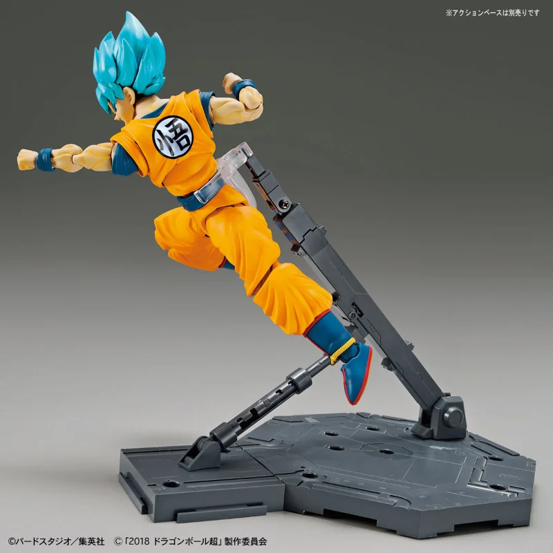 Bandai Original Figure Rise Standard Super Saiyan God Super Siayan Gokou [SC] Action Figure Assembly Model Kit Collectible Gifts