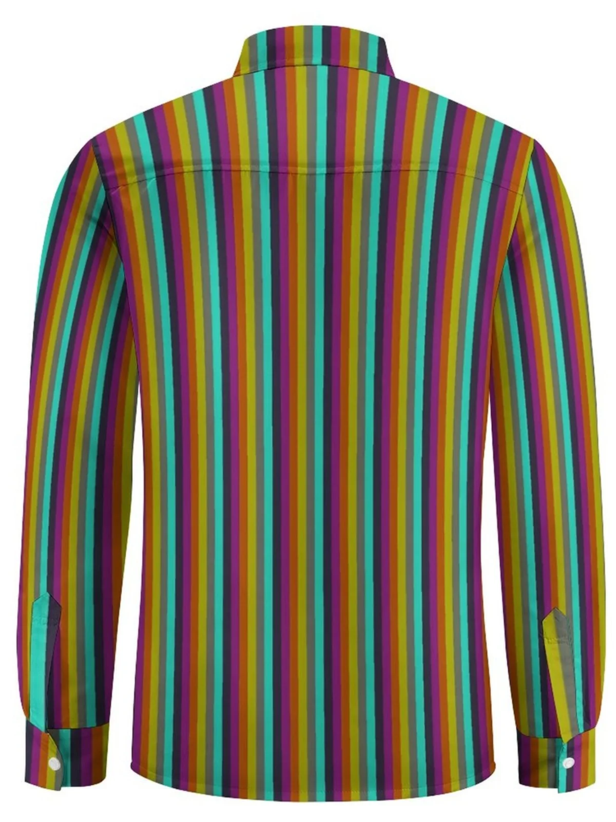 

Длинный све воротник в вертикальную полоску Slim Fit Youthful Sle Summer Faion European Simplici с отложным воротником M...