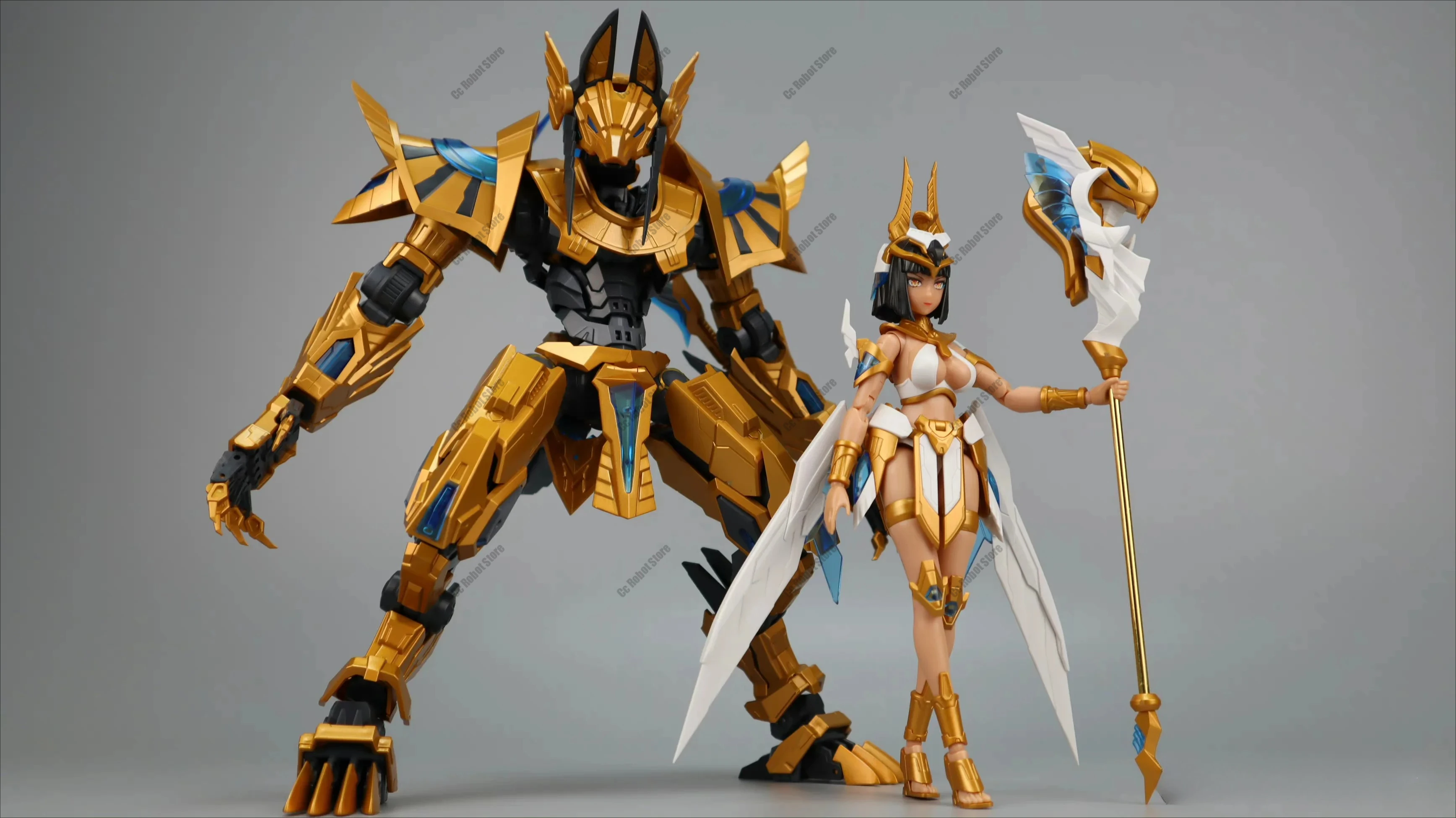 [มีสินค้าในสต็อก] ฟิกเกอร์ MS General Kunitron Mecha Gundam Girl Egypt Throne ของสะสม แอคชั่นฟิกเกอร์ ของขวัญวันเกิด