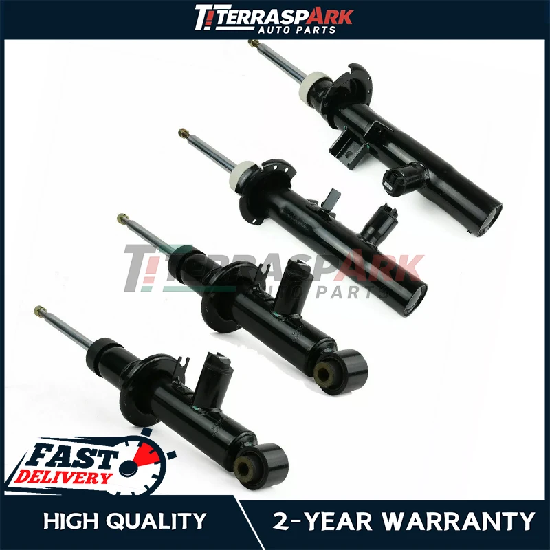 

4x Front Rear Suspension Shock Absorbers W/h EDC For BMW X3 F25 X4 F26 2011-2018