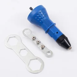 Electric Rivet Gun Conversion Head Riveting Tool Accessories Attachment Components