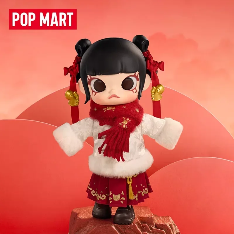 

POPMART MOLLY Get Rich Quick Series 1/8 Аниме Фигурка Слепая коробка Аниме Фигурка Угадай Сумка Украшение Статуэтки Настольный